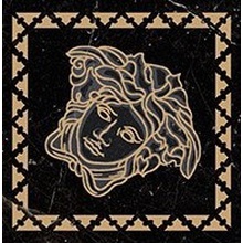 Versace Emote 262592 Tozzetto Nero Amasanta Insert 10x10 cm, Italy, stone  - photo 1 - photo 1