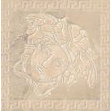 Versace Marble 240384 Tozzetto Medusa Beige Lev Inzetstuk 14,4x14,4 cm, Italië, behang  - foto 1 - foto 1