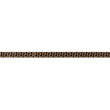 Versace Marble 240243 Listello Greca Nero Sab Rand 2,7x58,5 cm, Italië, behang  - foto 1 - foto 1