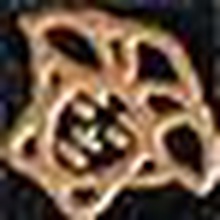 Versace Marble 240393 Tozzetto Medusa Nero Sab Inzetstuk 2,7x2,7 cm, Italië, behang  - foto 1 - foto 1